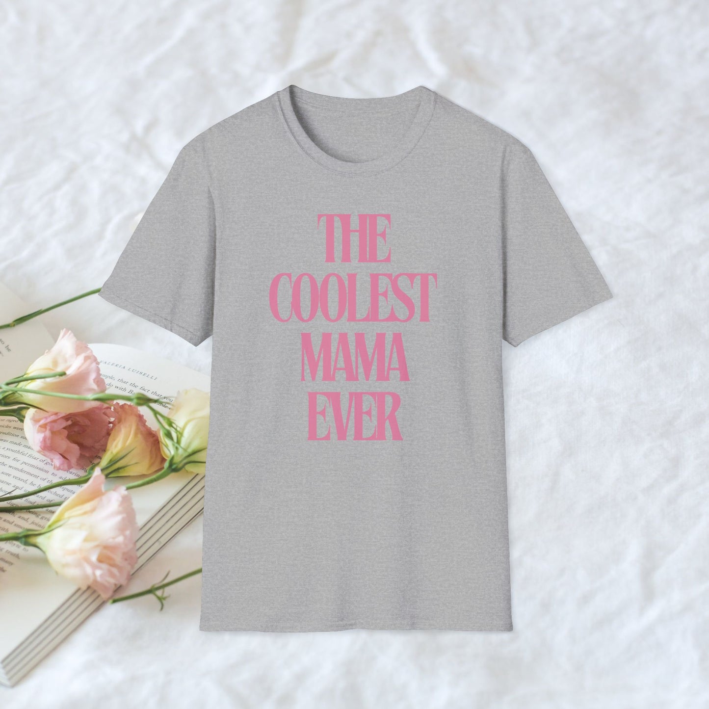 teh coolest mama T-shirt Lustige Sprüche, Perfektes Geschenk für Mütter, Minimalistisches Design, T-shirt relax komfort