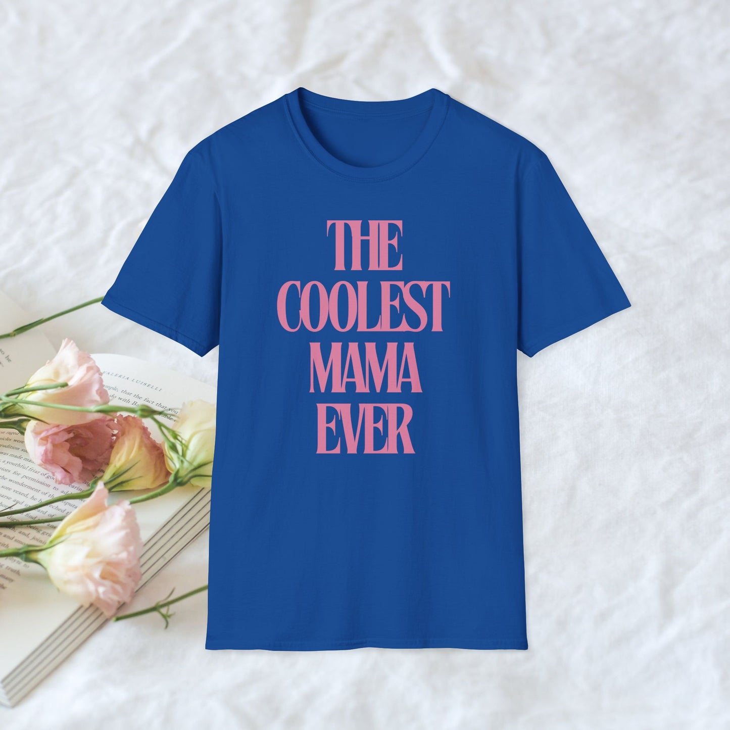teh coolest mama T-shirt Lustige Sprüche, Perfektes Geschenk für Mütter, Minimalistisches Design, T-shirt relax komfort