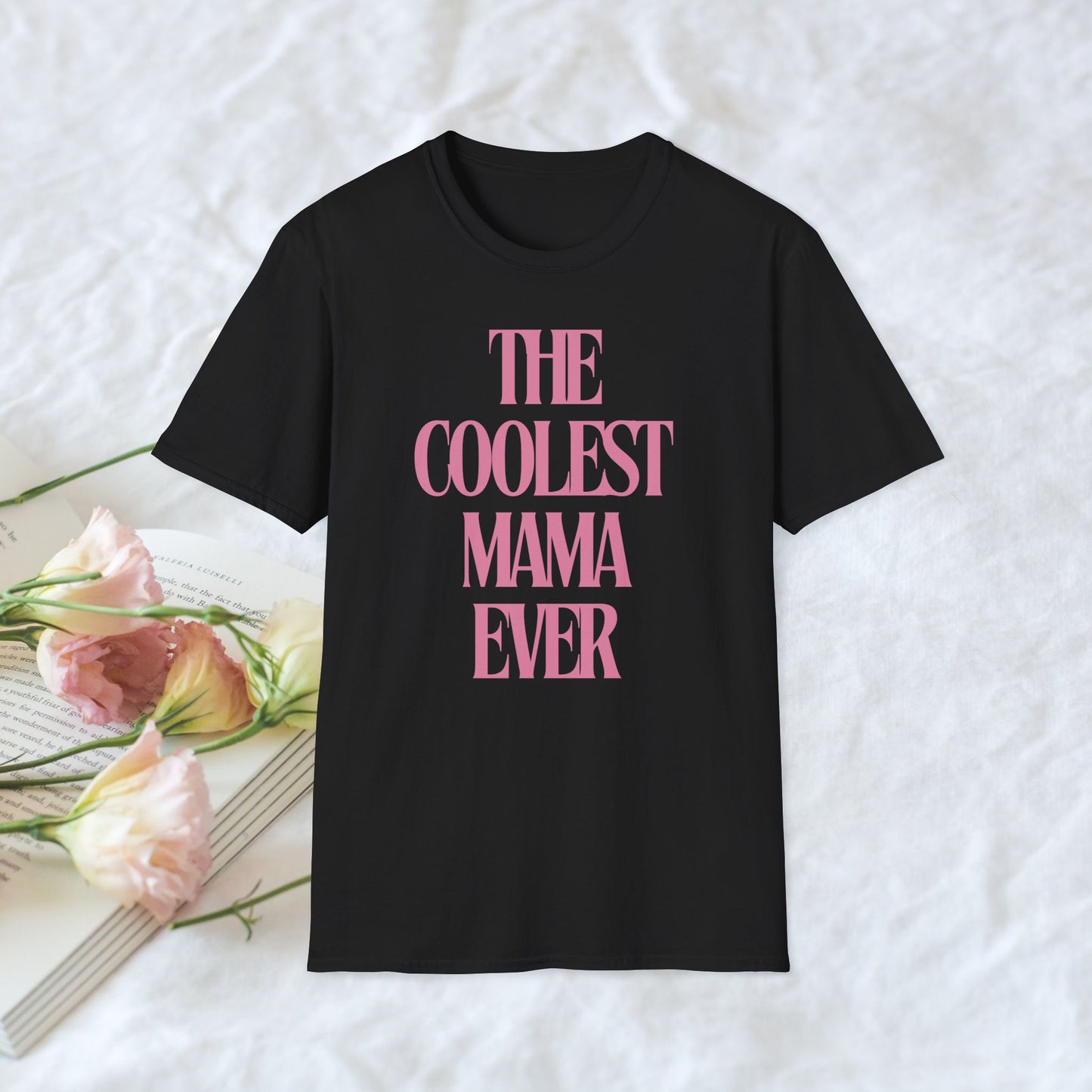 teh coolest mama T-shirt Lustige Sprüche, Perfektes Geschenk für Mütter, Minimalistisches Design, T-shirt relax komfort