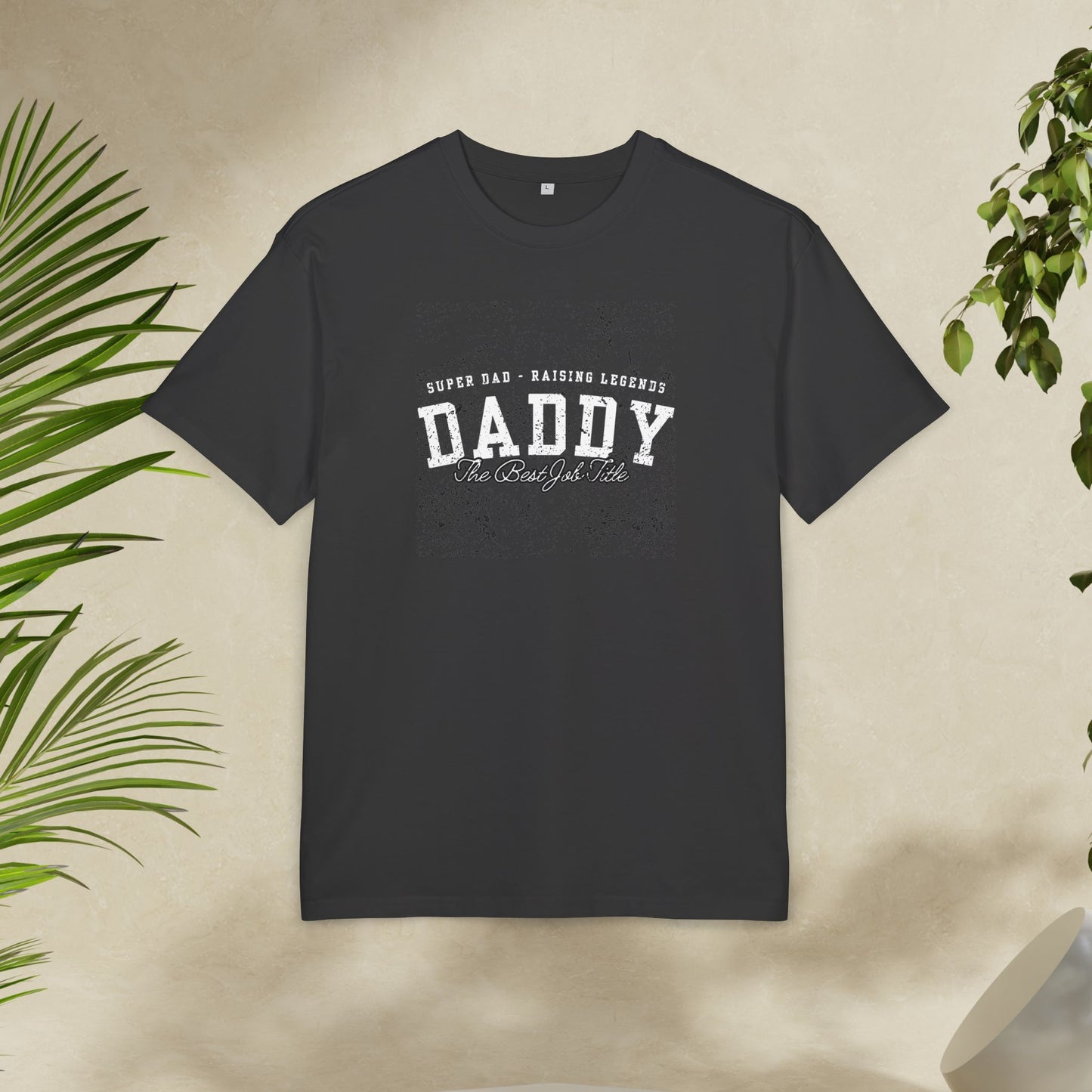 Daddy – The Best Job Title | Super Dad Oversize T-Shirt