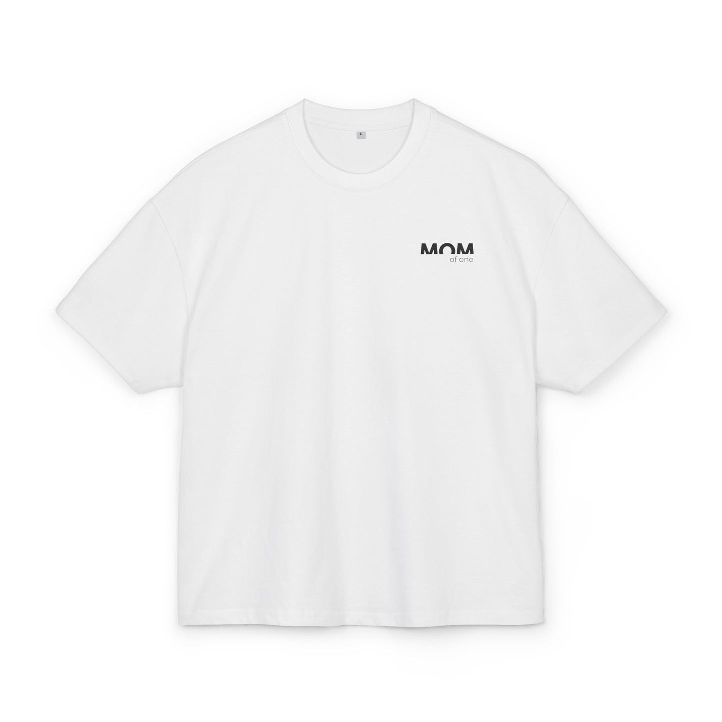 Mom of One Shirt  Cooles Oversize Mama T-Shirt mit Rückendruck MAMA for One  Bequem & stylisch