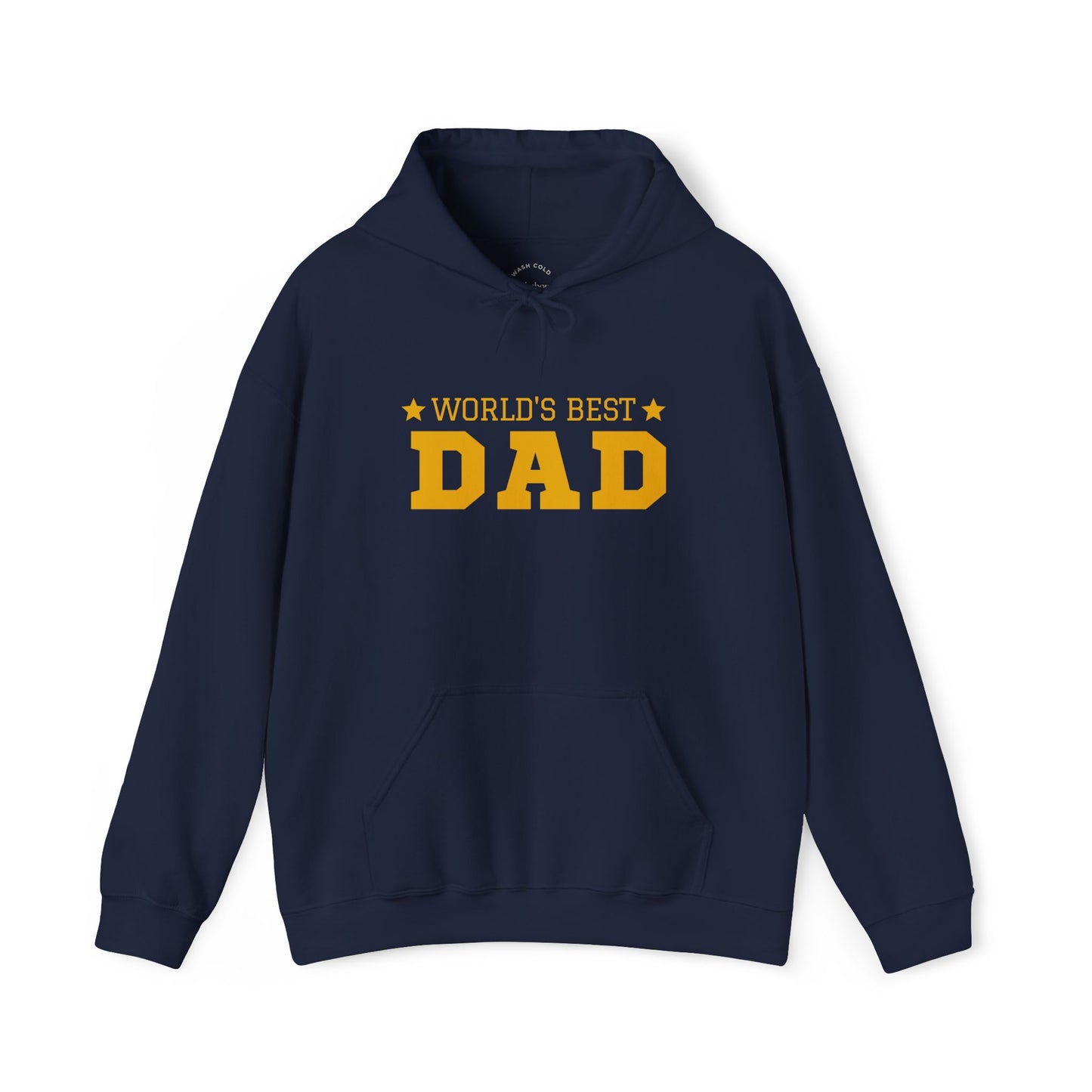 World Best DAD Hoodie | Bequemer Organic Hoodie für stolze Väter | Geschenk für Papa