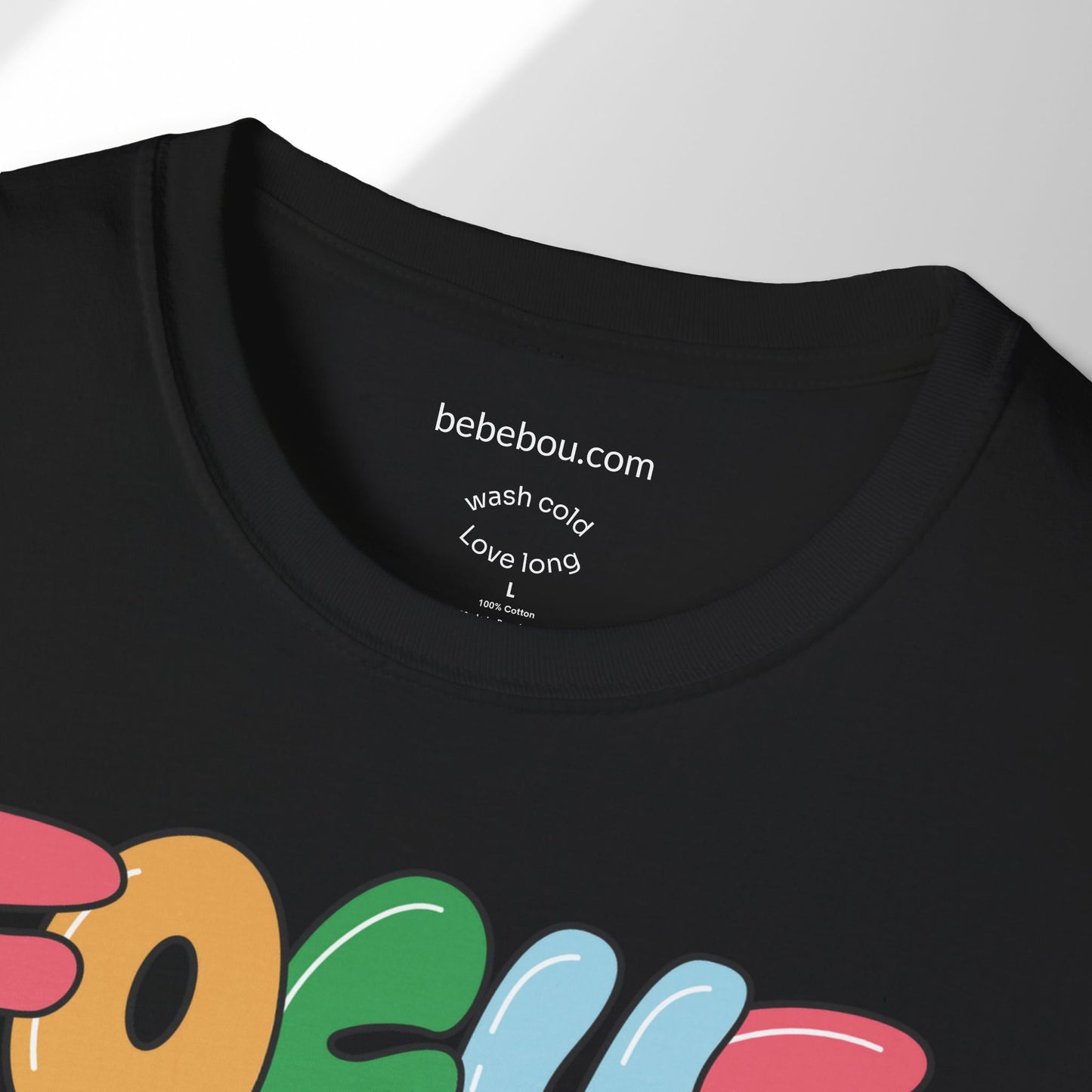 focus on good things T-Shirt Motivation T-shirt Nachhaltig & Unisex | Minimalistisches Design Sommer T-shirt relax komfort T-shirt