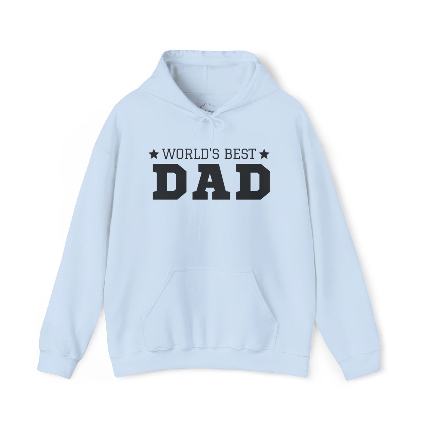 World Best DAD Hoodie | Bequemer Organic Hoodie für stolze Väter | Geschenk für Papa