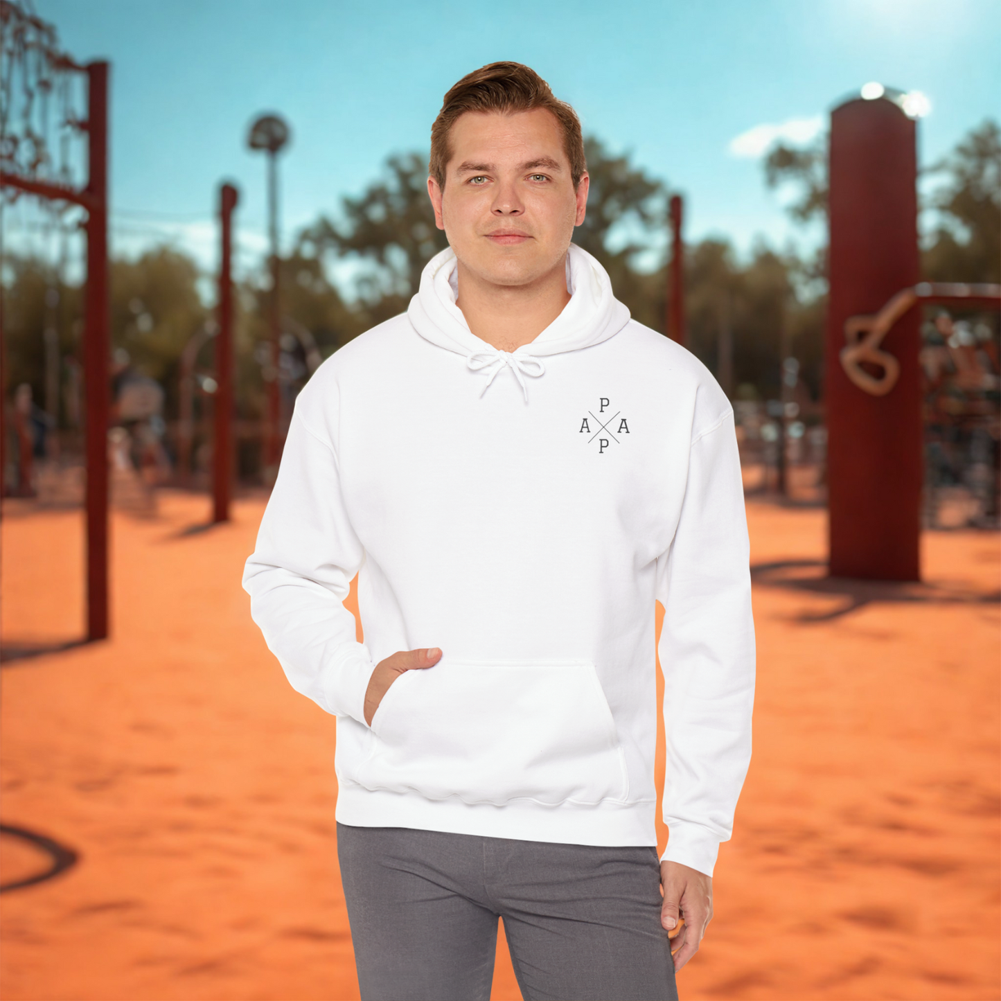 PAPA Hoodie – Cool Dad Club | Bequemer Organic Hoodie für stolze Väter | Geschenk für Papa
