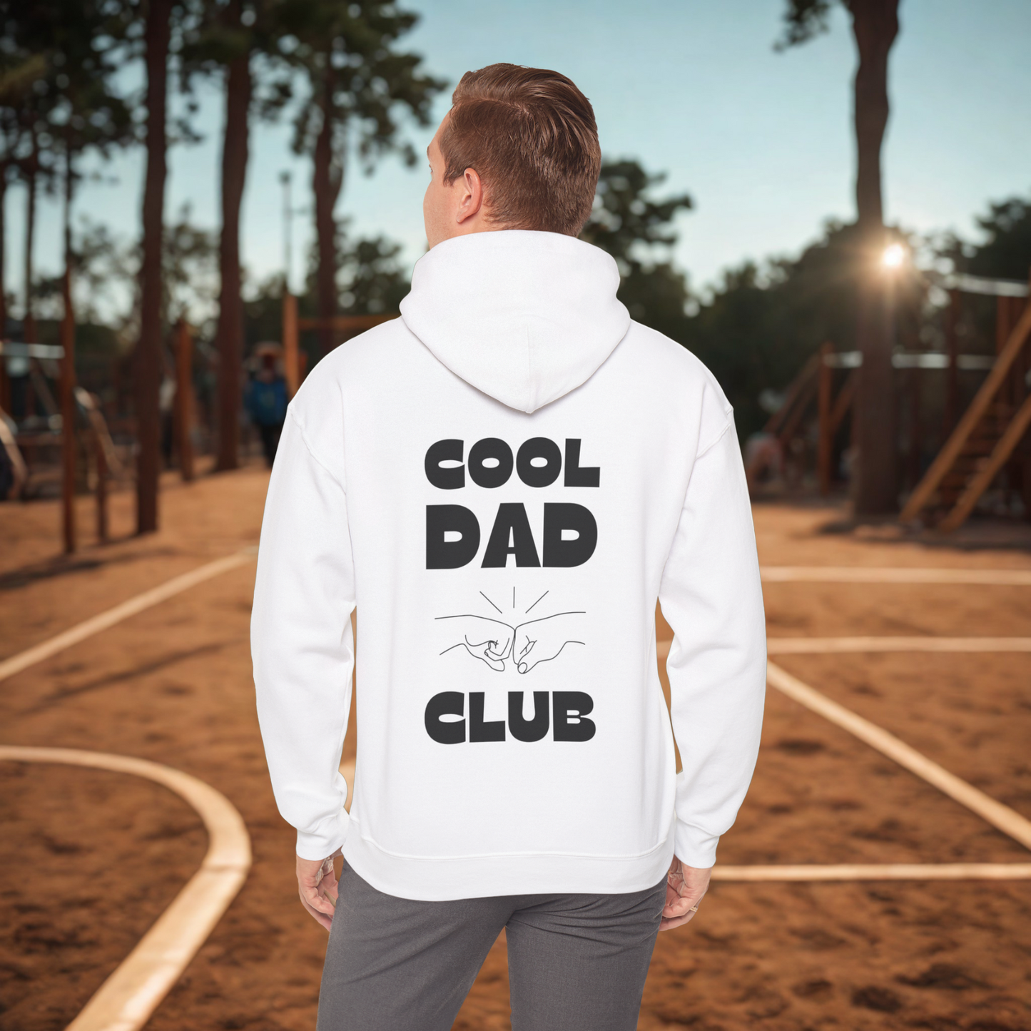 PAPA Hoodie – Cool Dad Club | Bequemer Organic Hoodie für stolze Väter | Geschenk für Papa