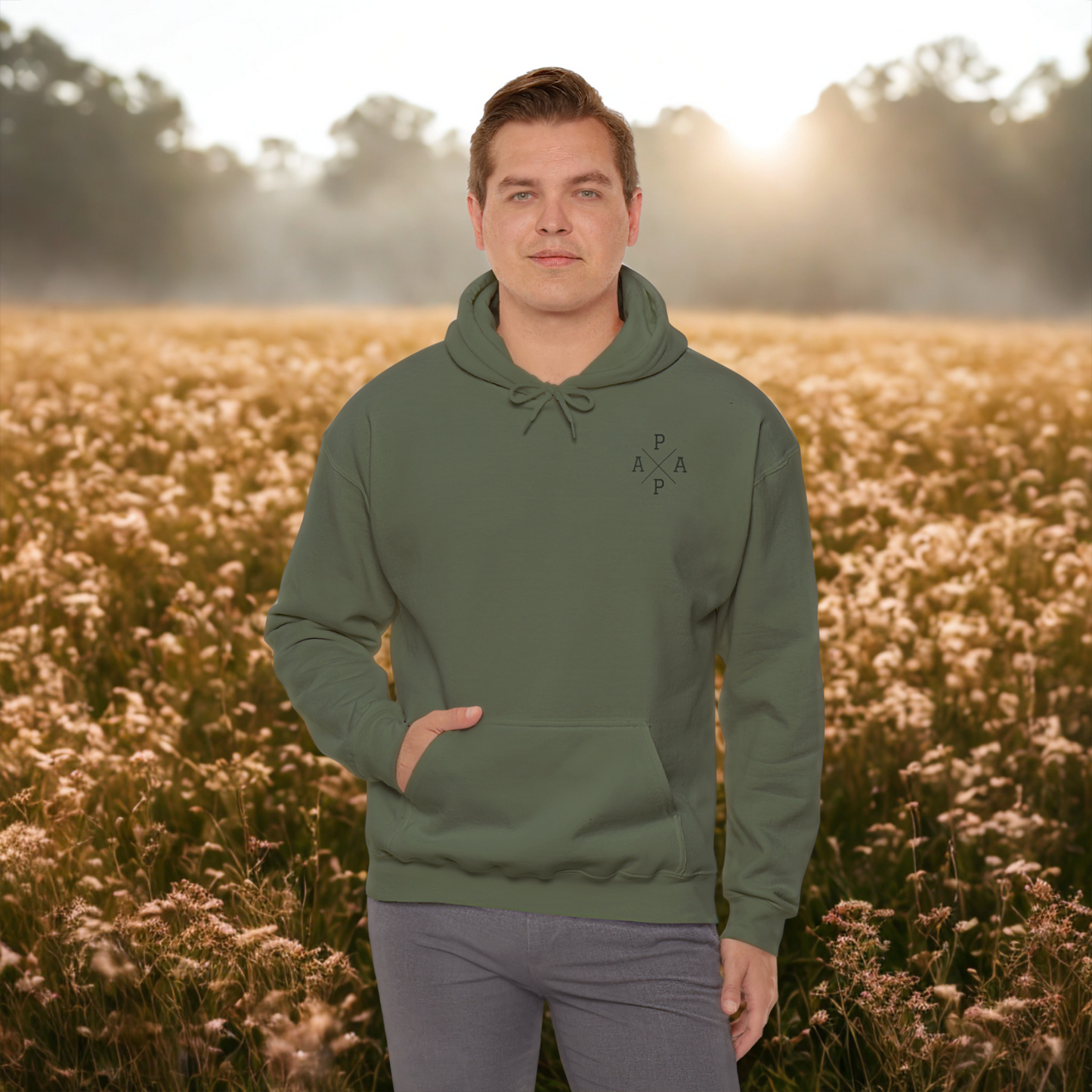 PAPA Hoodie – Cool Dad Club | Bequemer Organic Hoodie für stolze Väter | Geschenk für Papa