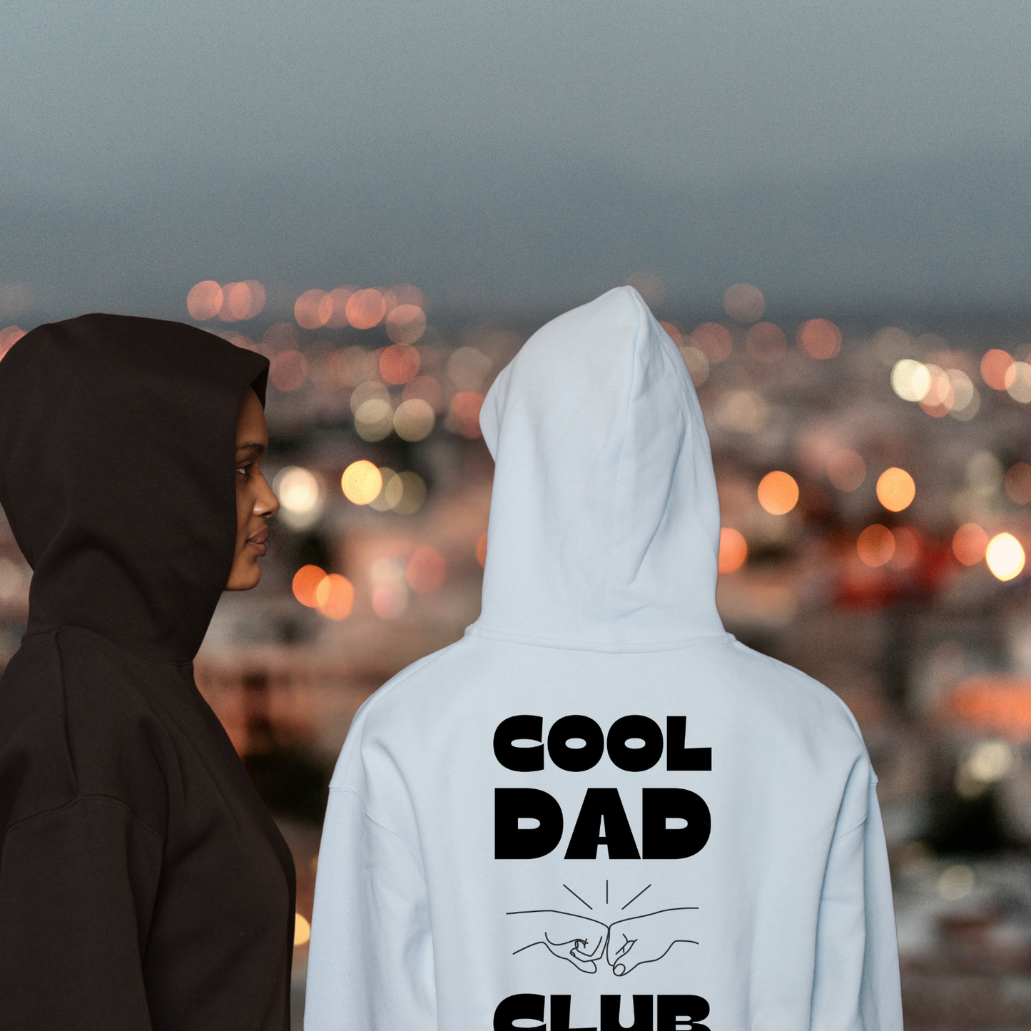 PAPA Hoodie – Cool Dad Club | Bequemer Organic Hoodie für stolze Väter | Geschenk für Papa