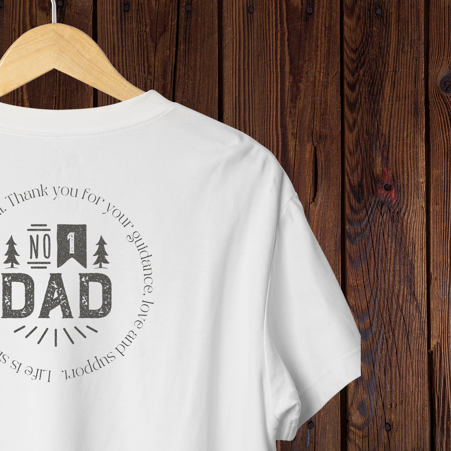 No. 1 Dad Oversize T-Shirt – Für den besten Papa der Welt | Bequem, Stylisch & Stolz