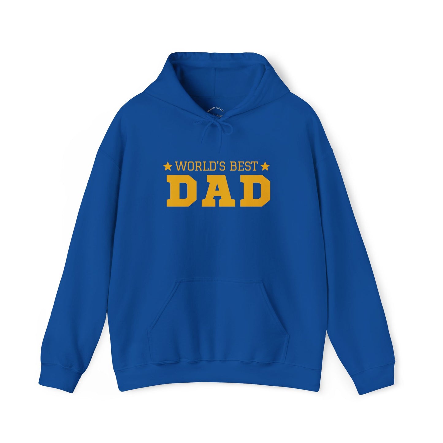 World Best DAD Hoodie | Bequemer Organic Hoodie für stolze Väter | Geschenk für Papa