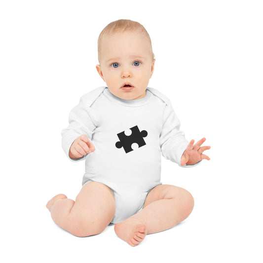 Baby Bodysuit Puzzle Piece Partnerlook Set