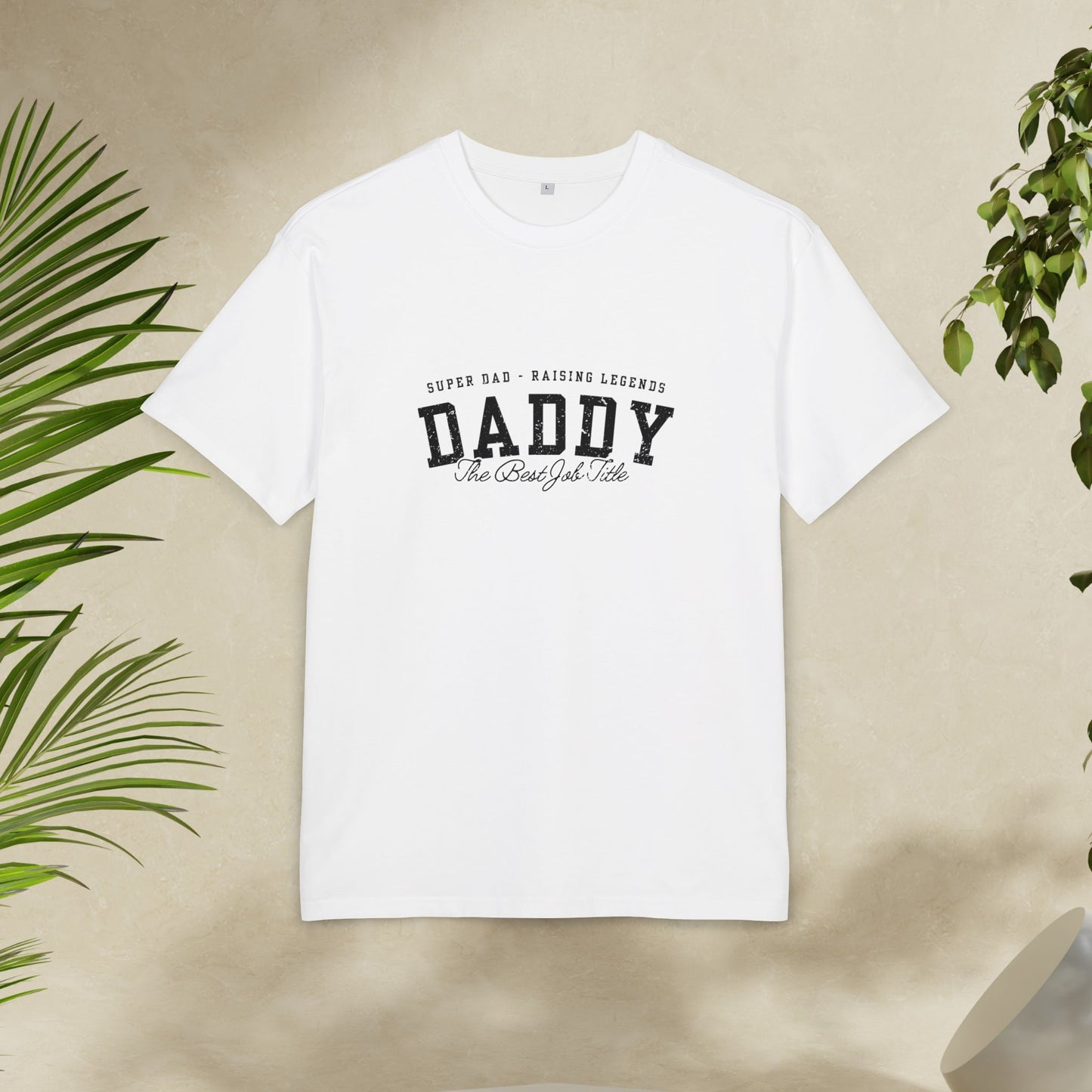 Daddy – The Best Job Title | Super Dad Oversize T-Shirt