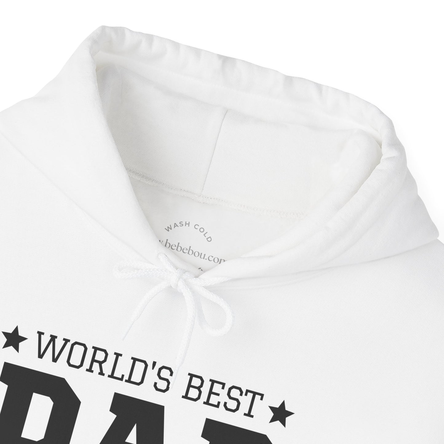 World Best DAD Hoodie | Bequemer Organic Hoodie für stolze Väter | Geschenk für Papa