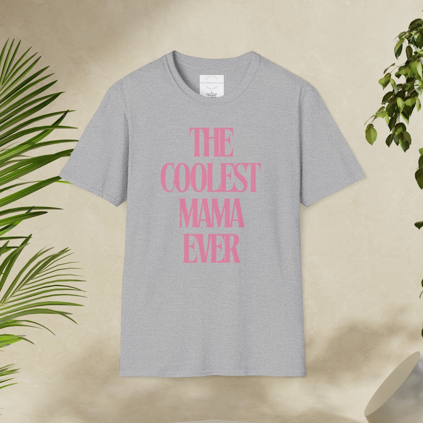 The coolest mama T-shirt Lustige Sprüche, Perfektes Geschenk für Mütter, Minimalistisches Design, T-shirt relax komfort