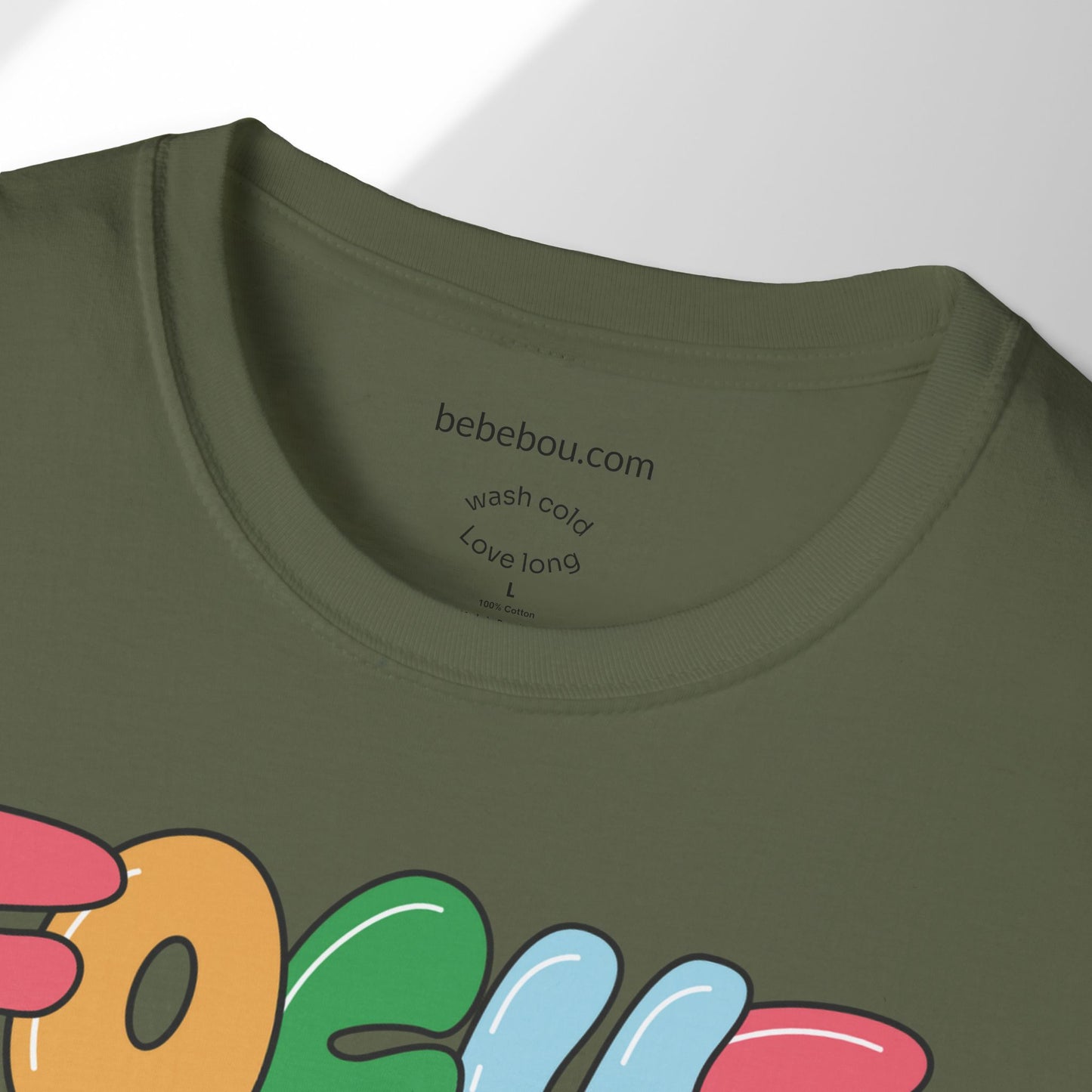 focus on good things T-Shirt Motivation T-shirt Nachhaltig & Unisex | Minimalistisches Design Sommer T-shirt relax komfort T-shirt