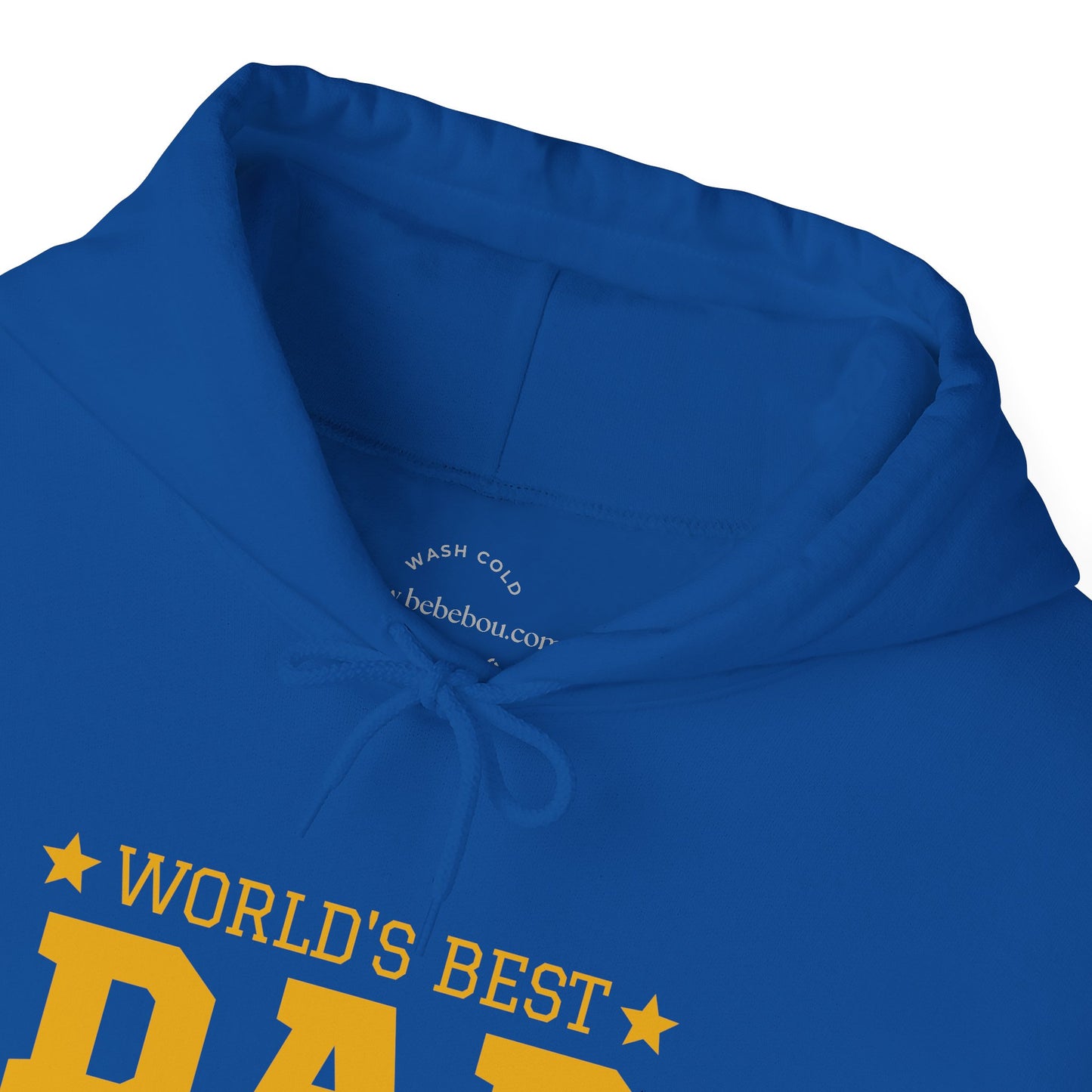 World Best DAD Hoodie | Bequemer Organic Hoodie für stolze Väter | Geschenk für Papa